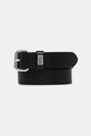 Diesel curea de piele B-BISCOTTO-LOOP negru X09798.PR227