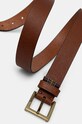 Δερμάτινη ζώνη Barbour MAC0350 καφέ AA00