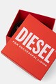 Двухсторонний кожаный ремень Diesel OVAL D LOGO B-1DR REV II коричневый X09812.P4420