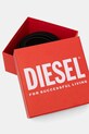 Obojstranný kožený opasok Diesel OVAL D LOGO B-1DR REV II čierna X09812.P4420