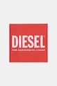 Akcesoria Diesel pasek skórzany OVAL D LOGO B-1DR X10133.P6364 czarny