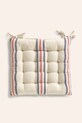 Calma House pernă pentru scaun 40x40x4 cm bej MONT.40G.CRU