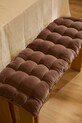 Calma House poduszka dekoracyjna 40 x 120 x 4 cm VELOUR.4.MRR brązowy AA00