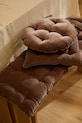 Calma House cuscino decorativo 40 x 120 x 4 cm VELOUR.4.MRR marrone
