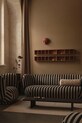 Ukrasni pamučni jastuk ferm LIVING Falda 60 x 20 cm bež 1104272241