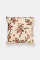 Povlak na polštář s dekorací s lnem 45 x 45 cm béžová ZEFIRA105.LINOSOFT9313.