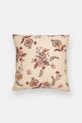 Povlak na polštář s dekorací s lnem 45 x 45 cm béžová ZEFIRA105.LINOSOFT9313.