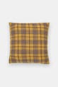 Poszewka na poduszkę dekoracyjna z lnem 45 x 45 cm żółty 207686.ALASKA