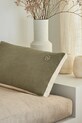 BOSS poszewka dekoracyjna na poduszkę lniana CLAYTON Dark kaki 31 x 55 cm zielony 1067482