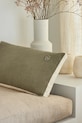 BOSS poszewka dekoracyjna na poduszkę lniana CLAYTON Dark kaki 31 x 55 cm zielony 1067482