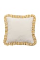 Bloomingville poduszka dekoracyjna bawełniana Camila 35 x 35 cm 82069369 żółty AA00