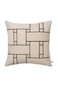 Ferm Living poduszka dekoracyjna bawełniana 50 x 50 cm beżowy 1104272921