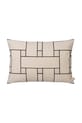 Ferm Living poduszka dekoracyjna bawełniana 40 x 60 cm beżowy 1104272922