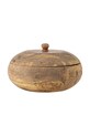 Bloomingville pojemnik z pokrywką Marisa 20,5 x 12 cm brązowy 82068470