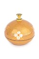 Nádoba s vekom Helio Ferretti 12 x 12 x 12 cm žltá 122190