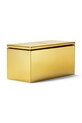 Sjostrand spremnik od nehrđajućeg čelika 7,5 x 7 x 16 cm zlatna AS.DU.CC.BR