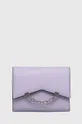 фіолетовий Шкіряний гаманець Karl Lagerfeld Жіночий