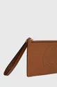 Шкіряний чохол на банківські карти Karl Lagerfeld коричневий