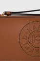 коричневий Шкіряний чохол на банківські карти Karl Lagerfeld