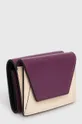 Marni leather wallet violet