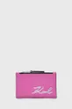 rózsaszín Karl Lagerfeld pénztárca Női