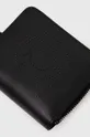 Karl Lagerfeld portfel skórzany czarny 241W3202
