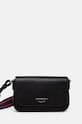 Шкіряна сумочка Emporio Armani лицьова шкіра чорний Y3H294.Y478E.NOS