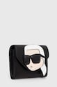 Кожаный кошелек Karl Lagerfeld 245W3214 чёрный AA00