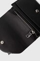 Karl Lagerfeld portfel skórzany czarny 245W3215