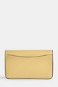 Coach portfel damski skórzany CR990 żółty AA00