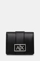 Гаманець Armani Exchange імітація лицьової шкіри чорний XW000360.AF12039.NOS