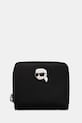 Портмоне Karl Lagerfeld IKON ситен черен A1W32078