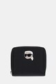 Кошелек Karl Lagerfeld имитация натуральной кожи чёрный A1W32126