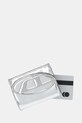 Diesel portfel skórzany 1DR 1DR TRI FOLD COIN XS II srebrny X09887.PS202