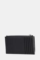 Diesel portfel skórzany 1DR 1DR CARD HOLDER III X10270.PS202 srebrny AA00