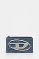 Кошелек Diesel 1DR 1DR CARD HOLDER III гладкий голубой X10270.P1730