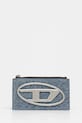 Peňaženka Diesel 1DR 1DR CARD HOLDER III jednofarebný modrá X10270.P1730