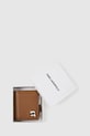 Портмоне Karl Lagerfeld IKON кафяв A4W32005