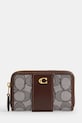 Coach portfel damski brązowy CDG67