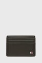 Tommy Hilfiger - Kožená peněženka Eton hnědá AM0AM00653