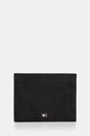 Tommy Hilfiger - Kožená peňaženka Johnson čierna AM0AM00665
