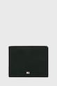 Tommy Hilfiger - Portfel skórzany Johnson AM0AM00659 czarny AM0AM00659