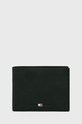 Tommy Hilfiger - Portfel skórzany Johnson AM0AM00659 czarny AM0AM00659
