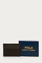 Polo Ralph Lauren - Kožená peňaženka hnedá 405526231006