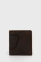 коричневый Кожаный кошелек Strellson Мужской