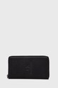 Armani Exchange - Portofel de piele piele negru 958055.CC223.NOS