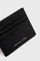 Δερμάτινη θήκη για κάρτες Michael Kors μαύρο