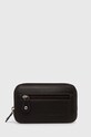 Samsonite etui na klucze skórzane skóra licowa brązowy 127078.1320