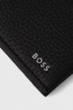 Akcesoria BOSS portfel skórzany 50474416 czarny