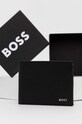 Kožená peněženka BOSS 50474416 černá